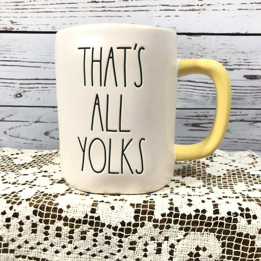 Rae Dunn By Magenta That’s All Yolks Mug